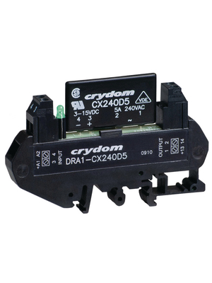 Crydom - DRA1-CX240D5 - Solid state relay single phase 3...15 VDC, DRA1-CX240D5, Crydom