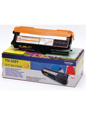 Brother - TN-328Y - Toner TN-328Y yellow, TN-328Y, Brother