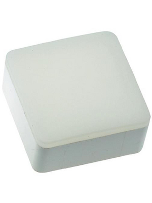 Mentor - 2271.1009 - Push-button cap white 15x15x9.7 mm, 2271.1009, Mentor