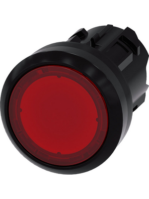 Siemens - 3SU1001-0AA20-0AA0 - SIRIUS ACT Illuminated Push-Button front element Plastic, red, 3SU1001-0AA20-0AA0, Siemens