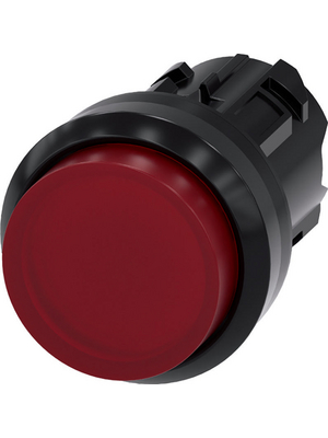 Siemens - 3SU1001-0BB20-0AA0 - SIRIUS ACT Illuminated Push-Button front element Plastic, red, 3SU1001-0BB20-0AA0, Siemens