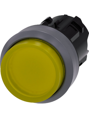 Siemens - 3SU1031-0BB30-0AA0 - SIRIUS ACT Illuminated Push-Button front element Metal, matte, yellow, 3SU1031-0BB30-0AA0, Siemens