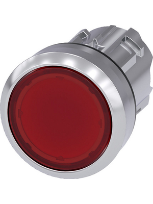 Siemens - 3SU1051-0AA20-0AA0 - SIRIUS ACT Illuminated Push-Button front element Metal, glossy, red, 3SU1051-0AA20-0AA0, Siemens