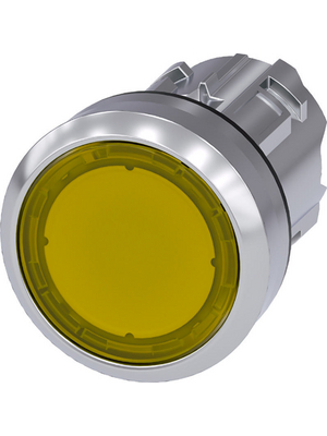 Siemens - 3SU1051-0AA30-0AA0 - SIRIUS ACT Illuminated Push-Button front element Metal, glossy, yellow, 3SU1051-0AA30-0AA0, Siemens