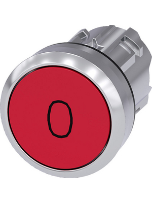 Siemens - 3SU1050-0AB20-0AD0 - SIRIUS ACT Push-Button front element Metal, glossy, red, 3SU1050-0AB20-0AD0, Siemens