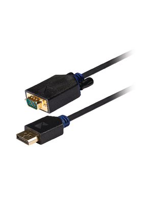 Koenig - KNC37300E20 - Monitor cable 2.00 m anthracite, KNC37300E20, K?nig