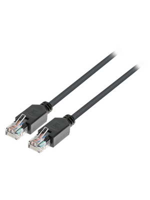 Koenig - KNC85100E10 - Patch cable CAT5 UTP 1.00 m anthracite, KNC85100E10, K?nig