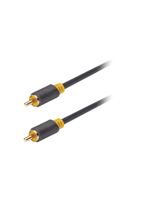 Koenig - KNV24100E20 - Video cable 2.00 m anthracite, KNV24100E20, K?nig