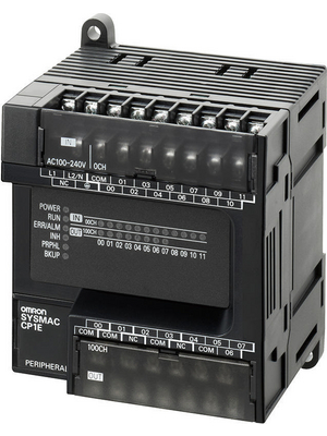 Omron Industrial Automation - CP1E-E20SDR-A - Programmable logic controller CP1, 12 DI, 2 HS, 8 RO, CP1E-E20SDR-A, Omron Industrial Automation