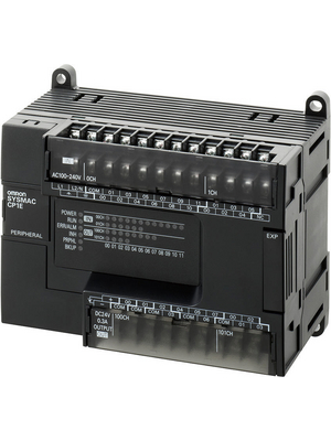 Omron Industrial Automation - CP1E-E30SDR-A - Programmable logic controller CP1, 18 DI, 2 HS, 12 RO, CP1E-E30SDR-A, Omron Industrial Automation