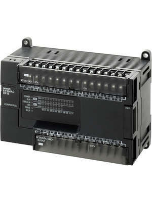 Omron Industrial Automation - CP1E-E40SDR-A - Programmable logic controller CP1, 24 DI, 2 HS, 16 RO, CP1E-E40SDR-A, Omron Industrial Automation