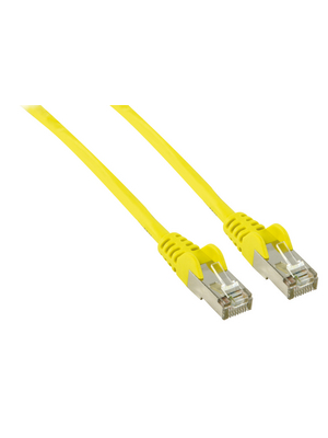 Valueline - VLCP85110Y0.25 - Patch cable CAT5 F/UTP 0.25 m yellow, VLCP85110Y0.25, Valueline