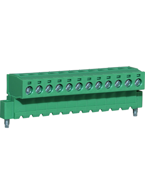 Camdenboss - CTBP96HJ/12FL - PCB Terminal Block horizontal 12P, CTBP96HJ/12FL, Camdenboss