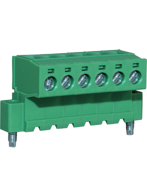 Camdenboss - CTBP96HJ/6FL - PCB Terminal Block horizontal 6P, CTBP96HJ/6FL, Camdenboss