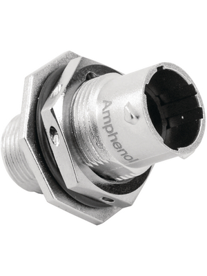 Amphenol - RT0710-2PNH - Jam nut receptacle RT360 Poles=2 x 2 N/A Male Housing size10, RT0710-2PNH, Amphenol