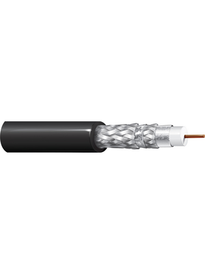 Belden - 3092A 010500 - Coaxial cable  1 x1 mm black, 3092A 010500, Belden
