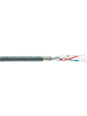 Belden - 9841NH.00305 - Data cable shielded   1 x 2 x0.20 mm2 Stranded tin-plated copper wire PE grey, 9841NH.00305, Belden