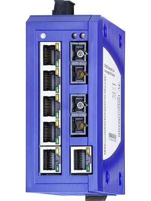 Belden Hirschmann - SPIDER-SL-20-06T1M2M299SY9HHHH - Industrial Ethernet Rail Switch 6x 10/100 RJ45 / 2x 10/100 RJ45, SPIDER-SL-20-06T1M2M299SY9HHHH, Belden Hirschmann