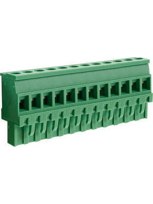 Camdenboss - CTBP92VJ/12R - Pluggable Terminal Block Reversed Screw Connection 12P, CTBP92VJ/12R, Camdenboss