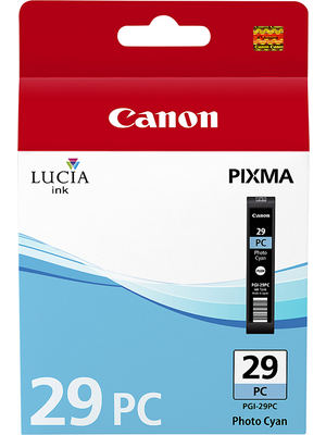 Canon Inc - 4876B001 - Ink PGI-29 photo cyan, 4876B001, Canon Inc