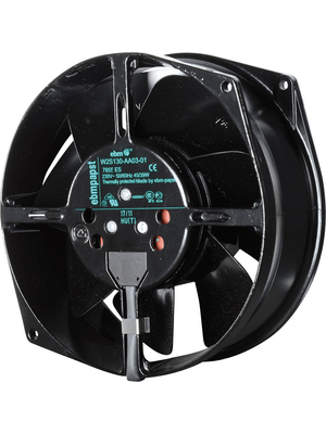 EBM-Papst - 7856ES - Axial fan AC ? 150 x 172 x 55 mm 325 m3/h 230 VAC 24 W, 7856ES, EBM-Papst