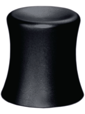 Elma - K1-SH-B60 - Aluminium Knob black 16 mm, K1-SH-B60, Elma