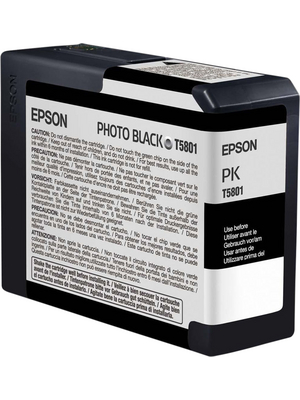Epson - C13T580100 - Ink T580100 photo black, C13T580100, Epson