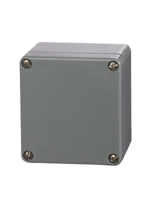 Fibox - P 080806 enclosure - Plastic enclosure 75 x 75 x 55 mm grey Polyester IP 66 / IK 08 N/A, P 080806 enclosure, Fibox