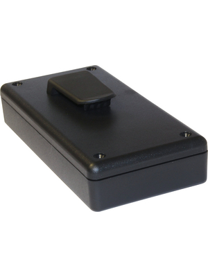 Hammond - 1599BBKCP - Plastic enclosure black 65 x 25 mm ABS, 1599BBKCP, Hammond