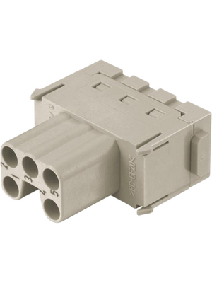 HARTING - 09 14 005 2716 - Connector Han ES, Female, Pole no.5, 16 A, 09 14 005 2716, HARTING