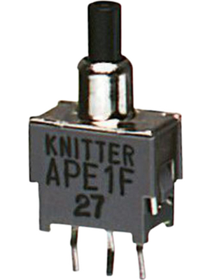 Knitter-Switch - APE 1 F - PCB Switch PCB THT / Pin Connections 48 VAC/DC 50 mA, APE 1 F, Knitter-Switch