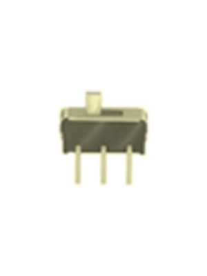 Knitter-Switch - MMP 221 - Micro-miniature slide switch on-on 9.0 x 3.6 x 5.5 mm 2P, MMP 221, Knitter-Switch