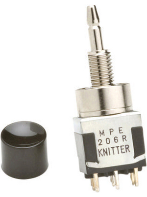 Knitter-Switch - MPE 206 R - Push-button switch on-on 2P, MPE 206 R, Knitter-Switch