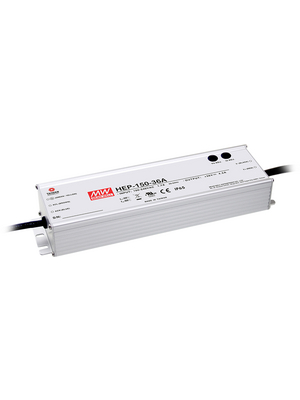 Mean Well - HEP-150-12A - Switched-mode power supply, 12 VDC, 12.5 A, HEP-150-12A, Mean Well