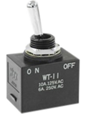 NKK - WT11S - Toggle switch, on-off, Soldering Lugs, WT11S, NKK
