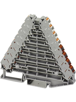 Phoenix Contact - PTRV 8  /WHRD - Marshalling Terminal block CLIPLINE PT N/A grey / red / white, PTRV 8  /WHRD, Phoenix Contact