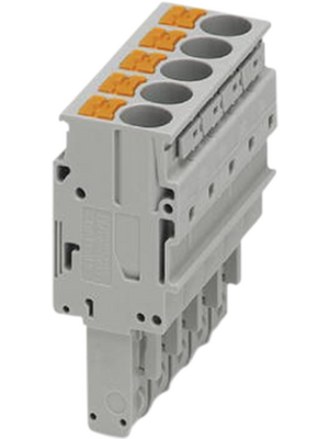 Phoenix Contact - PP-H 6/ 5 - Plug N/A 21 x 41 x 49.3 mm grey PT, 3061606, PP-H 6/ 5, Phoenix Contact