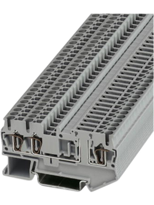 Phoenix Contact - ST 2,5-TWIN-TG - Feed-through terminal block N/A grey, 0.08...2.5 mm2, 3038448, ST 2,5-TWIN-TG, Phoenix Contact