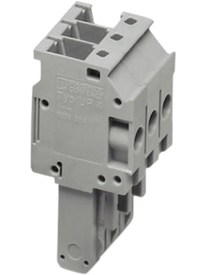 Phoenix Contact - UP 4/ 3 - Plug N/A 21 x 18.6 x 41.2 mm grey UT, 3060131, UP 4/ 3, Phoenix Contact