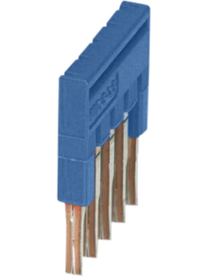 Phoenix Contact - FBS 5-3,5 BU - Plug-in Bridge, 3.5 mm, Poles=5, blue, FBS 5-3,5 BU, Phoenix Contact