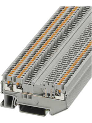 Phoenix Contact - PT 1,5/S-TWIN-TG - Terminal block N/A grey, 0.14...1.5 mm2, 3210316, PT 1,5/S-TWIN-TG, Phoenix Contact