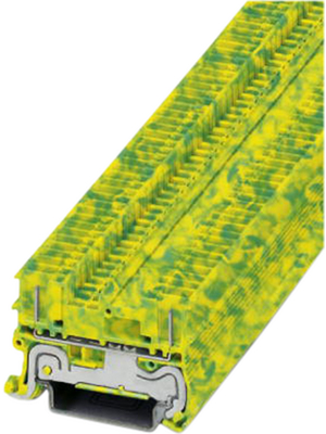 Phoenix Contact - PT 1,5/S/2P-PE - Terminal block yellow/green 0.14...1.5 mm2, PT 1,5/S/2P-PE, Phoenix Contact