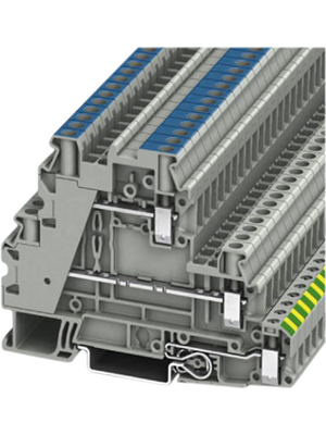 Phoenix Contact - UT 4-PE/L/N - Terminal block N/A grey, 0.14...6 mm2, 3214361, UT 4-PE/L/N, Phoenix Contact