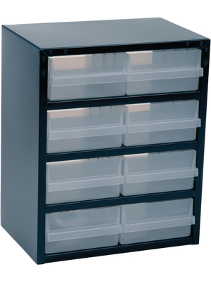 Raaco - CABINET 250/8-2 - Drawer cabinet 360 x 440 x 250 mm, CABINET 250/8-2, Raaco