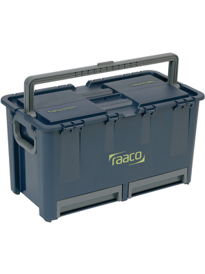 Raaco - COMPACT 47 - Toolbox 540 x 300 x 295 mm 4.2 kg Polypropylene, COMPACT 47, Raaco