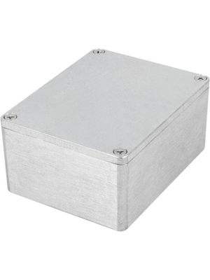 RND Components - RND 455-00370 - Metal enclosure, aluminium, 90 x 115 x 55 mm, Aluminium, IP 65, RND 455-00370, RND Components