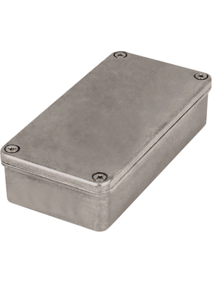 RND Components - RND 455-00410 - Metal enclosure, light grey, 53 x 103 x 26 mm, Aluminium, IP 65, RND 455-00410, RND Components