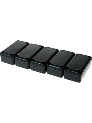 RND Components - RND 455-00028 - Potting box 21 x 42 x 15 mm black ABS / UL94-HB N/A, RND 455-00028, RND Components