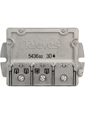 Televs - 5436 - Splitter 3-way 5...2400 MHz, 5436, Televs