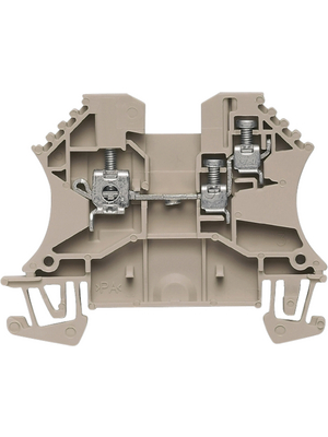 Weidmller - WDU 2.5/1.5/ZR - 1024700000 - Terminal block W-Series N/A Dark Beige, 0.5...4 mm2, WDU 2.5/1.5/ZR - 1024700000, Weidmller